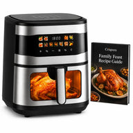Crispora Smart Air Fryer 10L Visual Window