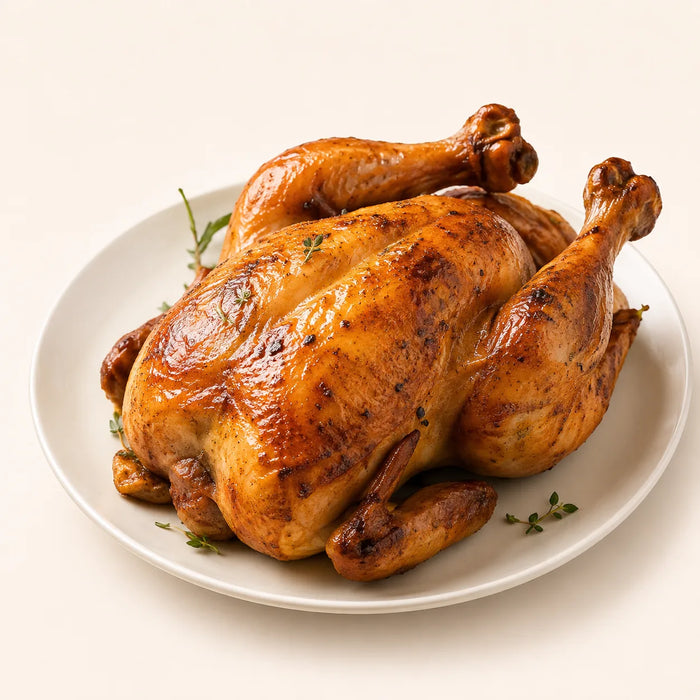 Air fryer roast chicken